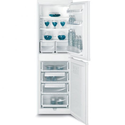 Indesit CAA 55 Frigorífico Combi  A+ Blanco