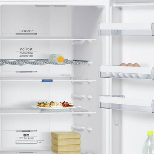 Siemens iQ300 KG39NVI3A Frigorífico Combi A++ Acero Inoxidable