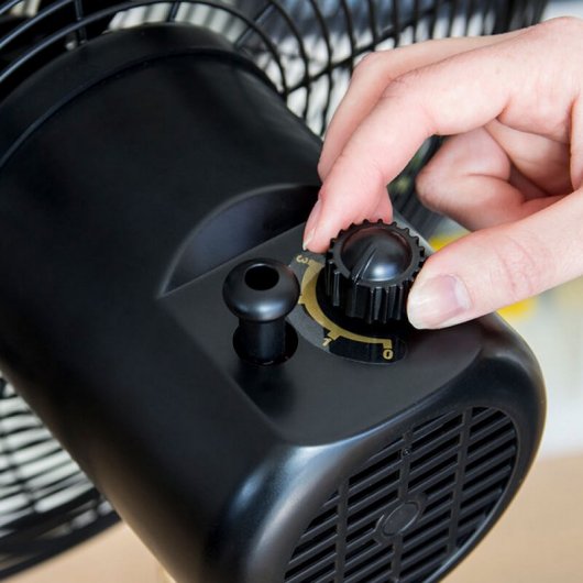 Cecotec ForceSilence 560 Woodstyle Ventilador de Pie Oscilante