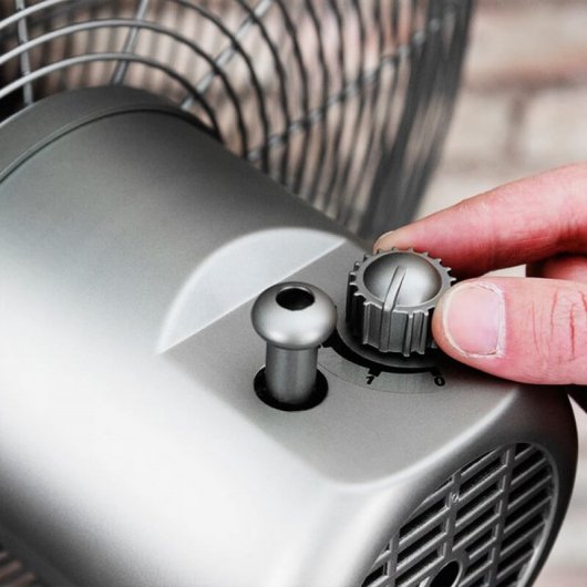 Cecotec ForceSilence 570 Steeldesk Ventilador de Sobremesa Oscilante