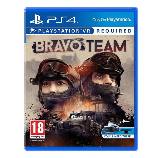 Pack Sony VR Gafas Realidad Virtual + PS4 Camera V2 + VR Worlds PS4 + Bravo Team