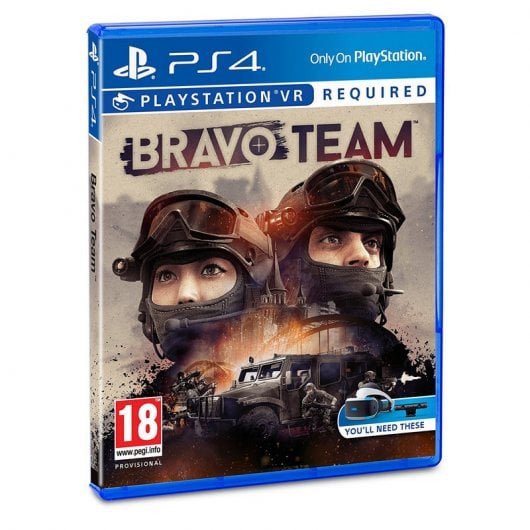Pack Sony VR Gafas Realidad Virtual + PS4 Camera V2 + VR Worlds PS4 + Bravo Team