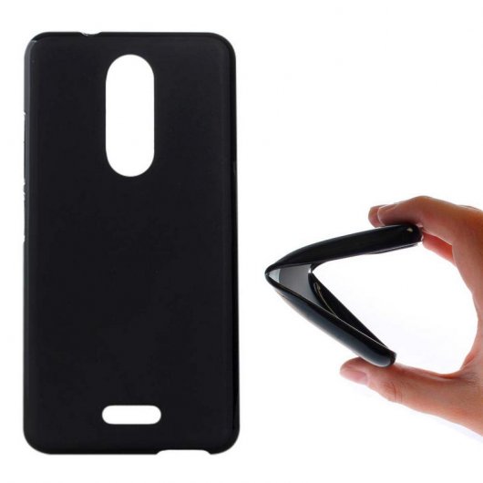 German Tech Funda Gel Negra para Wiko U Pulse Lite