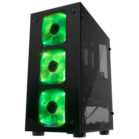 Tacens Mars Gaming MCT USB 3.0 RGB con Ventana