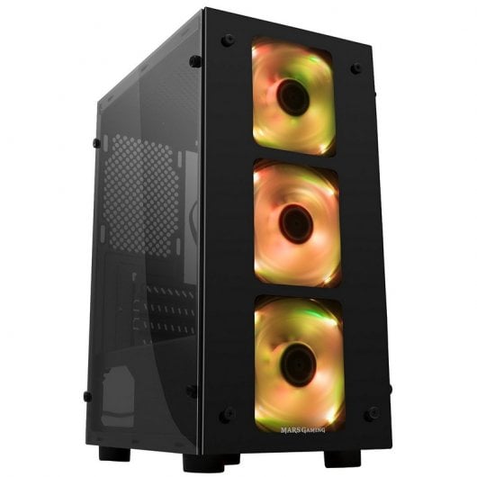 Tacens Mars Gaming MCT USB 3.0 RGB con Ventana