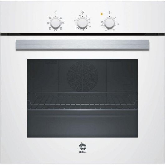Horno Multifunción Balay 3HB2010B0 66L 60cm Limpieza Manual A Grill Blanco