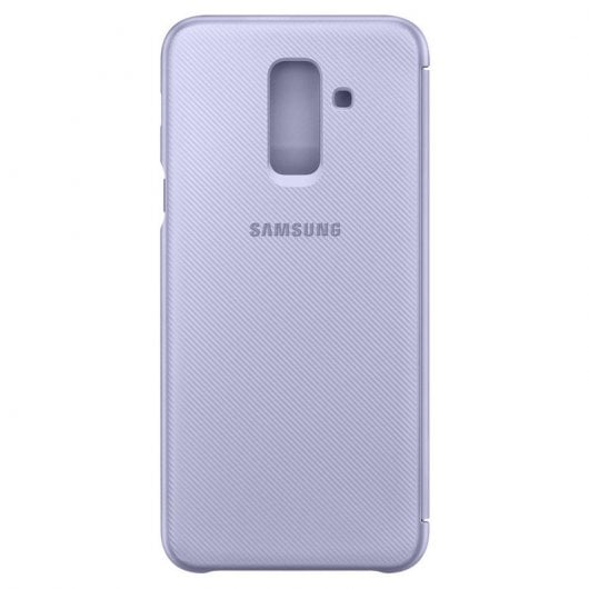 Samsung Wallet Cover Lavande pour Samsung Galaxy A6+