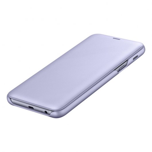 Samsung Wallet Cover Lavande pour Samsung Galaxy A6+