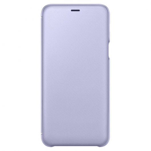Samsung Wallet Cover Lavande pour Samsung Galaxy A6+