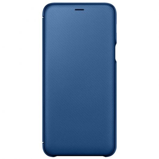 Samsung Wallet Cover Bleu pour Samsung Galaxy A6+