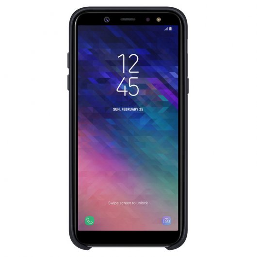 Samsung Dual Layer Cover Negra para Samsung Galaxy A6