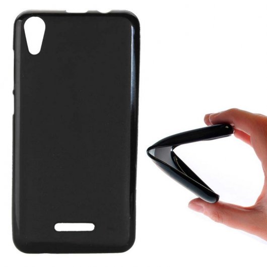 German Tech Classic Fit Funda Negra para Wiko Lenny 4