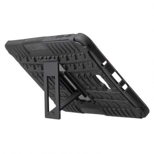 German Tech Funda Rugerizada Samsung Galaxy Tab A 10.1" 2016 Smart Stand Negra