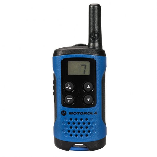 Motorola TLKR T41 Pack 2 Walkie Talkie Azules