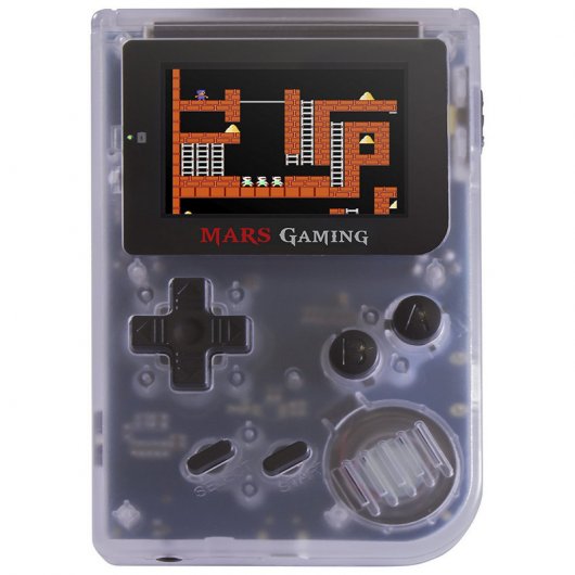 Mars Gaming MRB 2" Consola Pórtatil Retro Transparente