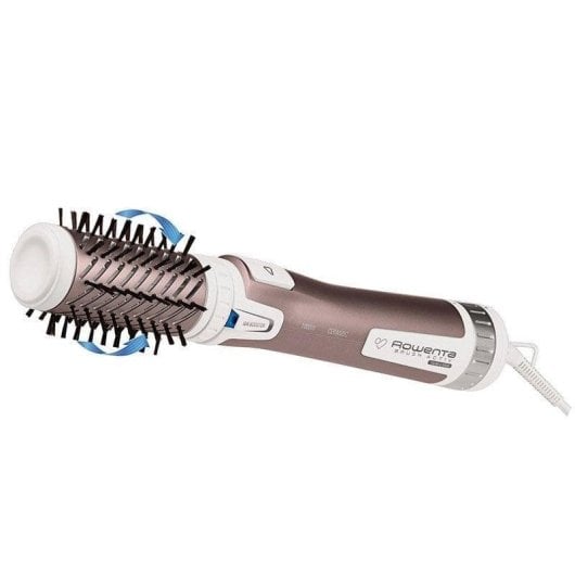 Warmluftbürste Rowenta Brush Activ Premium Care CF9540F0 1000W Keramik Ionen 2 Temperaturen Kaltlufttaste Rosa