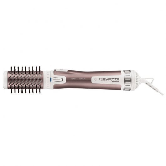 Rowenta Brush Activ Premium Care CF9540 Heißluftbürste Warm Aluminium, Metallisch, Weiß 1000 W 1,8 m