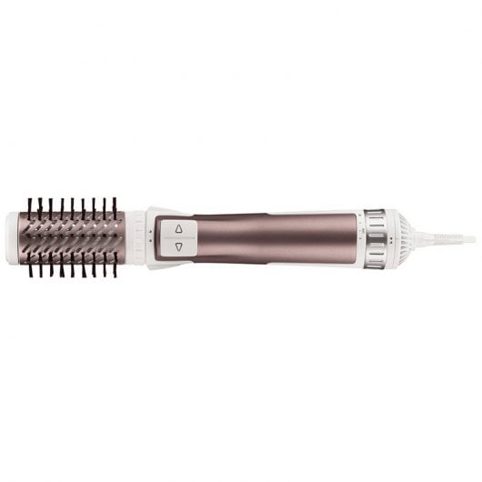 Rowenta Brush Activ Premium Care CF9540 Heißluftbürste Warm Aluminium, Metallisch, Weiß 1000 W 1,8 m
