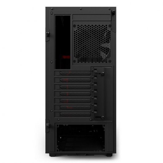 NZXT H500i USB 3.1 Cristal Templado Negro/Rojo