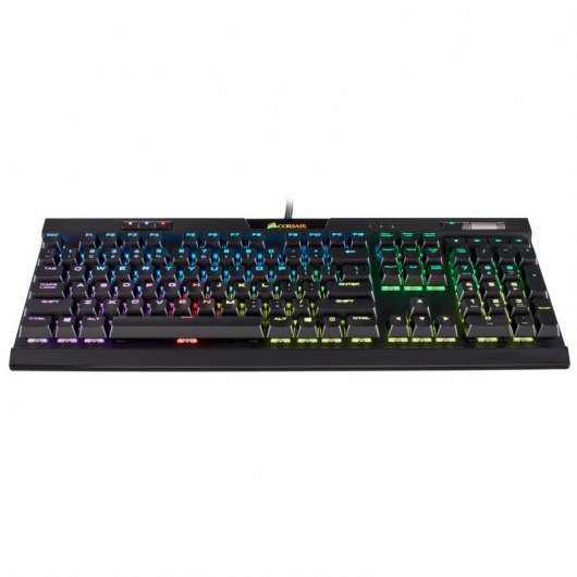 Corsair K70 RGB MK.2 Teclado Mecânico Gaming Retroiluminado Cherry MX Red Preto