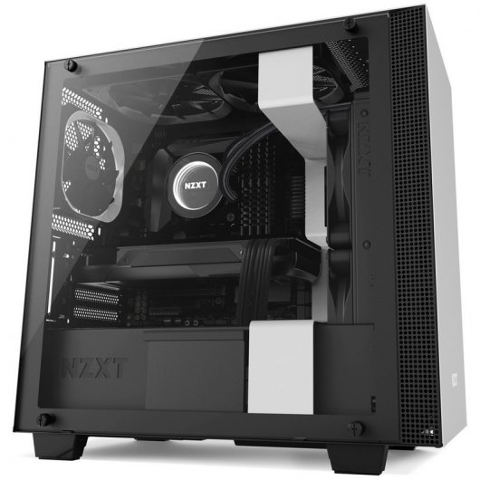 NZXT H400 USB 3.0 Cristal Templado Blanco Mate