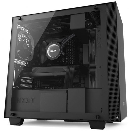 NZXT H400 USB 3.0 Cristal Templado Negro Mate