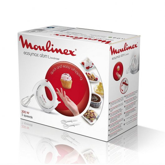 Moulinex Easy Max HM2501B1 Mélangeur Pétrin 200W