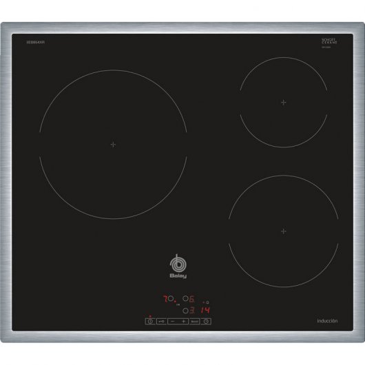 Balay 3EB864XR Placa de Inducción 3 Zonas Negro