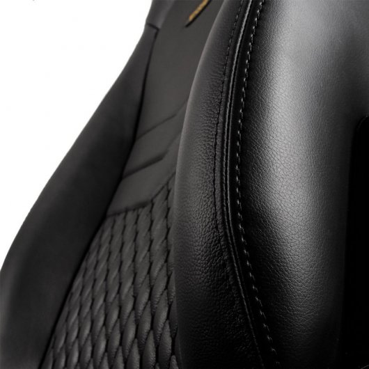Noblechairs Icon Chaise Rembourrée Cuir Noir