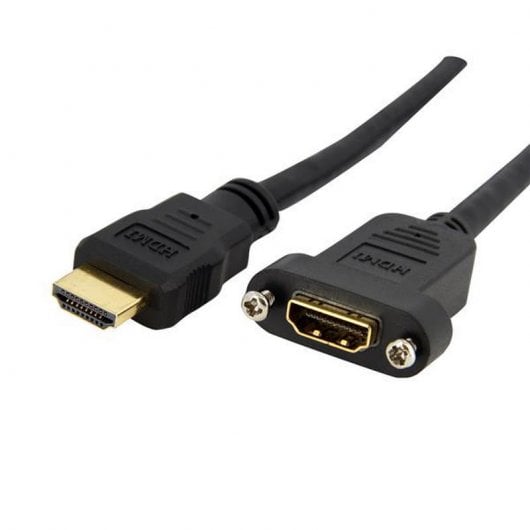 Startech Cable HDMI para Montaje en Panel Hembra/Macho 91cm