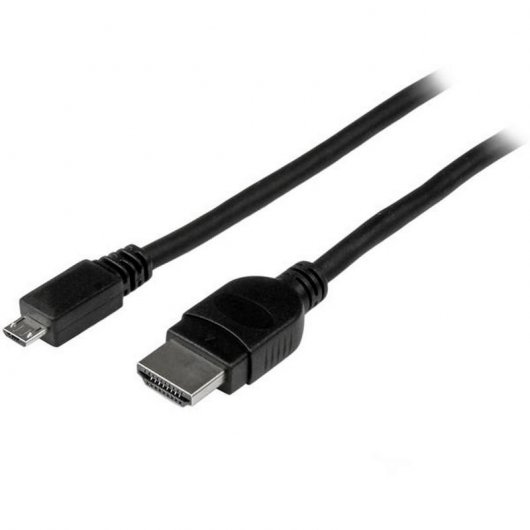 Adaptador Startech.com Mhdpmm3m cable 3m pasivo conversor mhl usb 5pin hdmi 3mts de microusb b hdmi19pinmale microb5pin mhdpmm3m· para