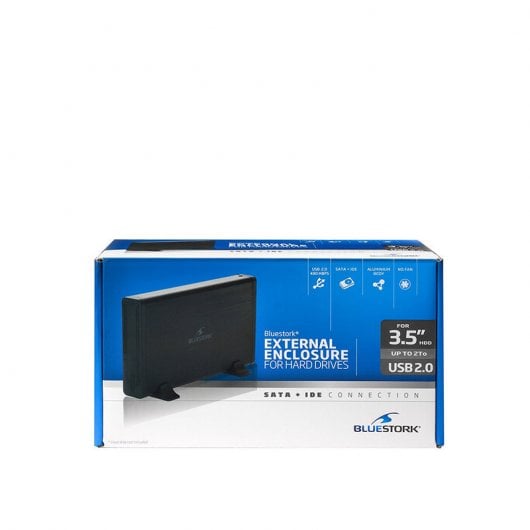 Bluestork Carcasa Disco Duro 3.5" USB 2.0 SATA+IDE