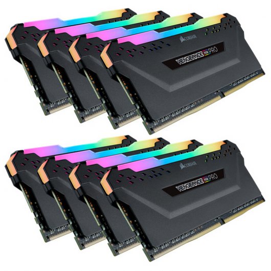 Corsair Vengeance RGB Pro DDR4 3000 PC4-24000 64GB 8x8GB CL15
