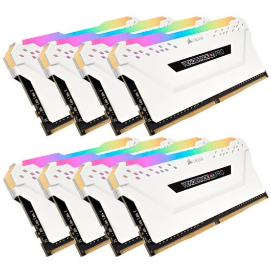 Corsair Vengeance RGB Pro DDR4 3200 PC4-25600 64GB 8x8GB CL16 Branca