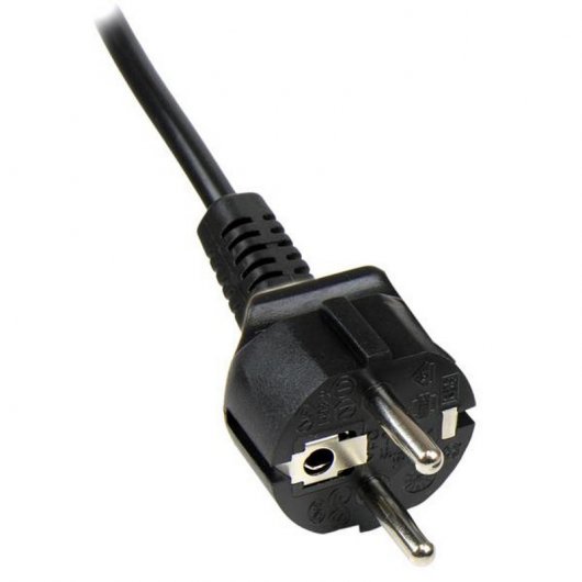 Startech Cable de Alimentación para Portátil Schuko CEE7 a IEC320 C5 Hoja de Trébol 2m