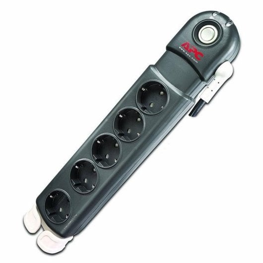 Régua de tomadas APC Essential SurgeArrest 5 Tomadas Proteção Sobretensão Interruptor LED