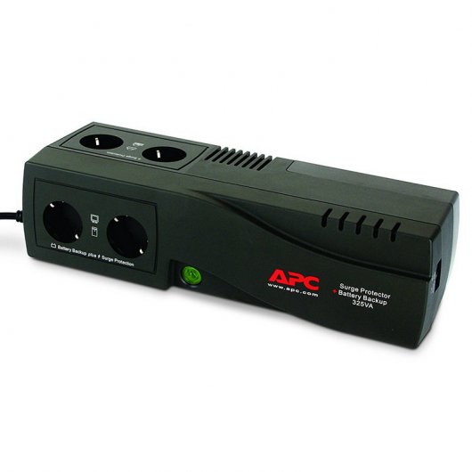 APC SurgeArrest UPS + Batería Auxiliar 325VA 4 Tomas