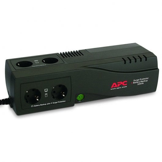 APC SurgeArrest UPS + Batería Auxiliar 325VA 4 Tomas