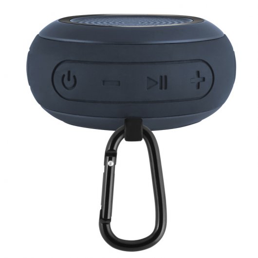 NGS Roller Creek Altavoz Bluetooth Resistente al Agua Negro