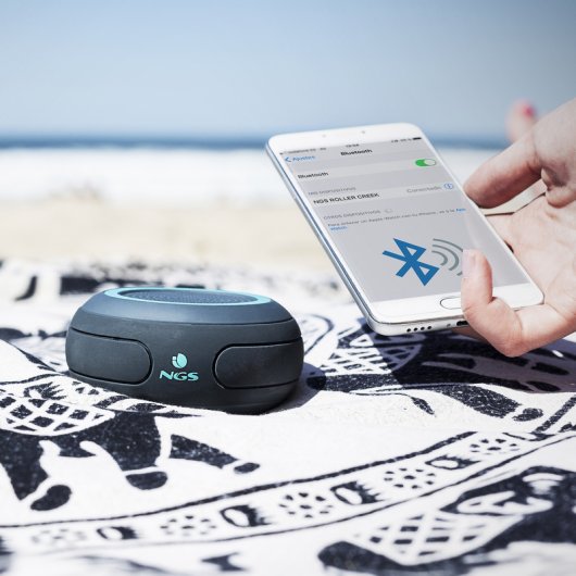 NGS Roller Creek Altavoz Bluetooth Resistente al Agua