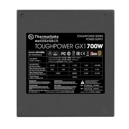 Thermaltake Toughpower GX1 700W 80 Plus Gold