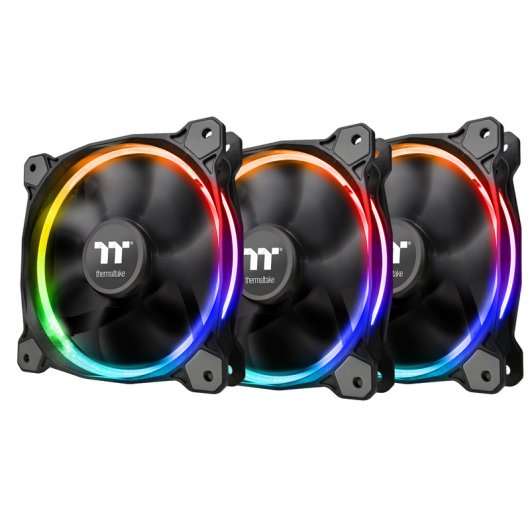 Thermaltake Riing 12 LED RGB Radiator Fan Sync Edition Pack 3 Ventiladores