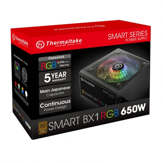 Thermaltake Smart BX1 RGB 650W 80 Plus Bronze