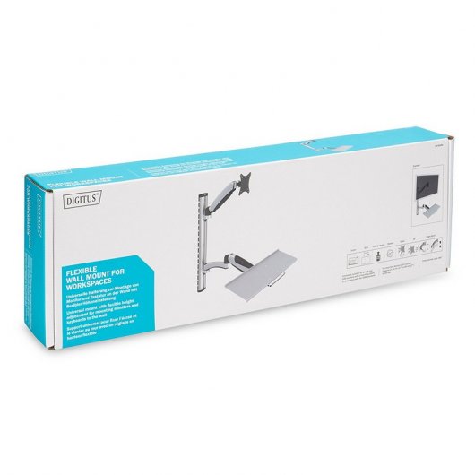 Digitus DA-90354 Soporte de Pared y Teclado hasta 27"