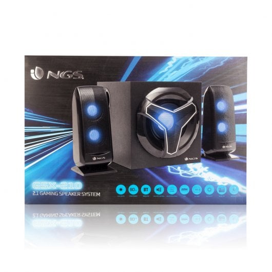 NGS GSX-210 Altavoz 2.1 Bluetooth 80W