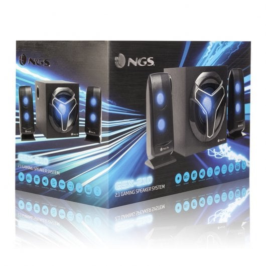 NGS GSX-210 Altavoz 2.1 Bluetooth 80W