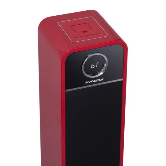 Schneider Feeling´s Tower Torre de sonido 120W Roja