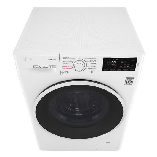 LG F4J6TY0W Lavadora Carga Frontal 8Kg A+++ Blanco