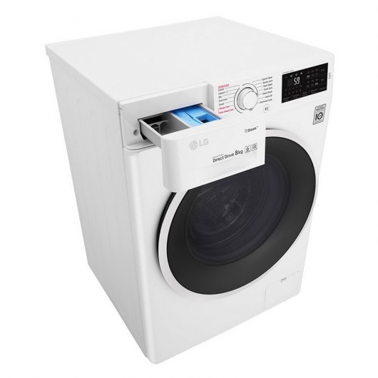 LG F4J6TY0W Lavadora Carga Frontal 8Kg A+++ Blanco