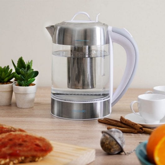 Cecotec ThermoSense 370 Clear Hervidor de Agua 2200W